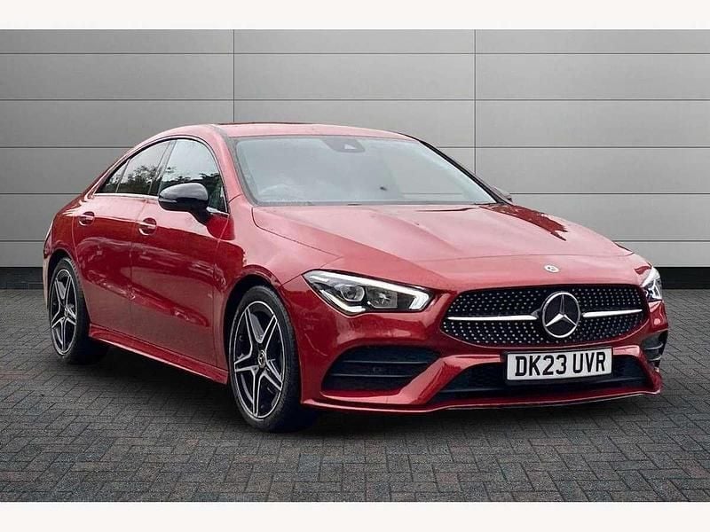 Red Used 2023 Mercedes CLA180 Executive Sedan | £26,250 (Fair price) - Image 1/4