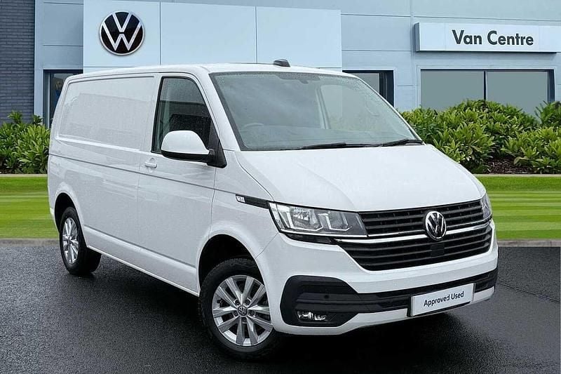 White Used 2024 VW Transporter Highline Van | £23,691 (Super price) - Image 1/4
