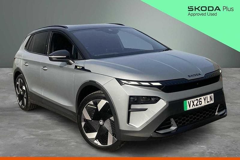 Used Skoda Elroq vRS 183 kW (250 HP) 2026 Smokey silver metallic black magic pearl effect SUV