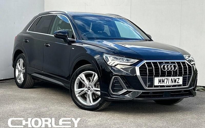 Black Used 2022 Audi Q3 S-Line SUV | £23,331 (Super price) - Image 1/4