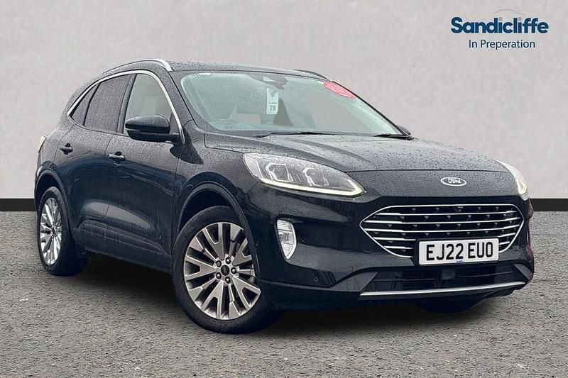 Black Used 2022 Ford Kuga Titanium SUV | £17,927 (Good price) - Image 1/3