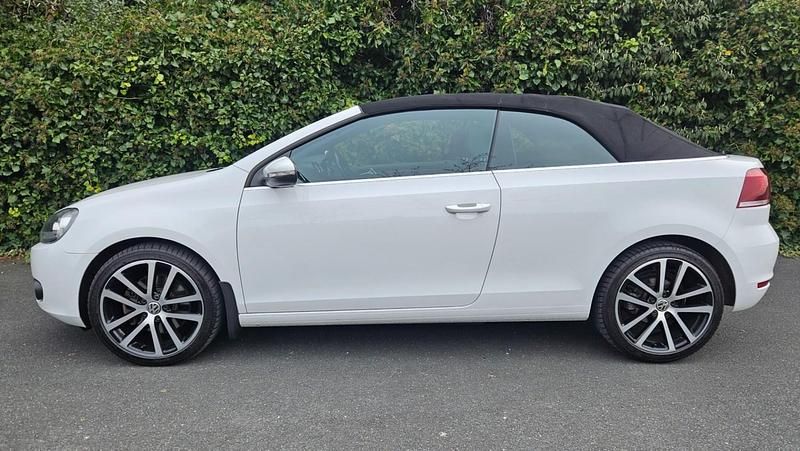Used VW Golf Cabriolet GT 140 HP (102 kW) 2014 White Cabriolet