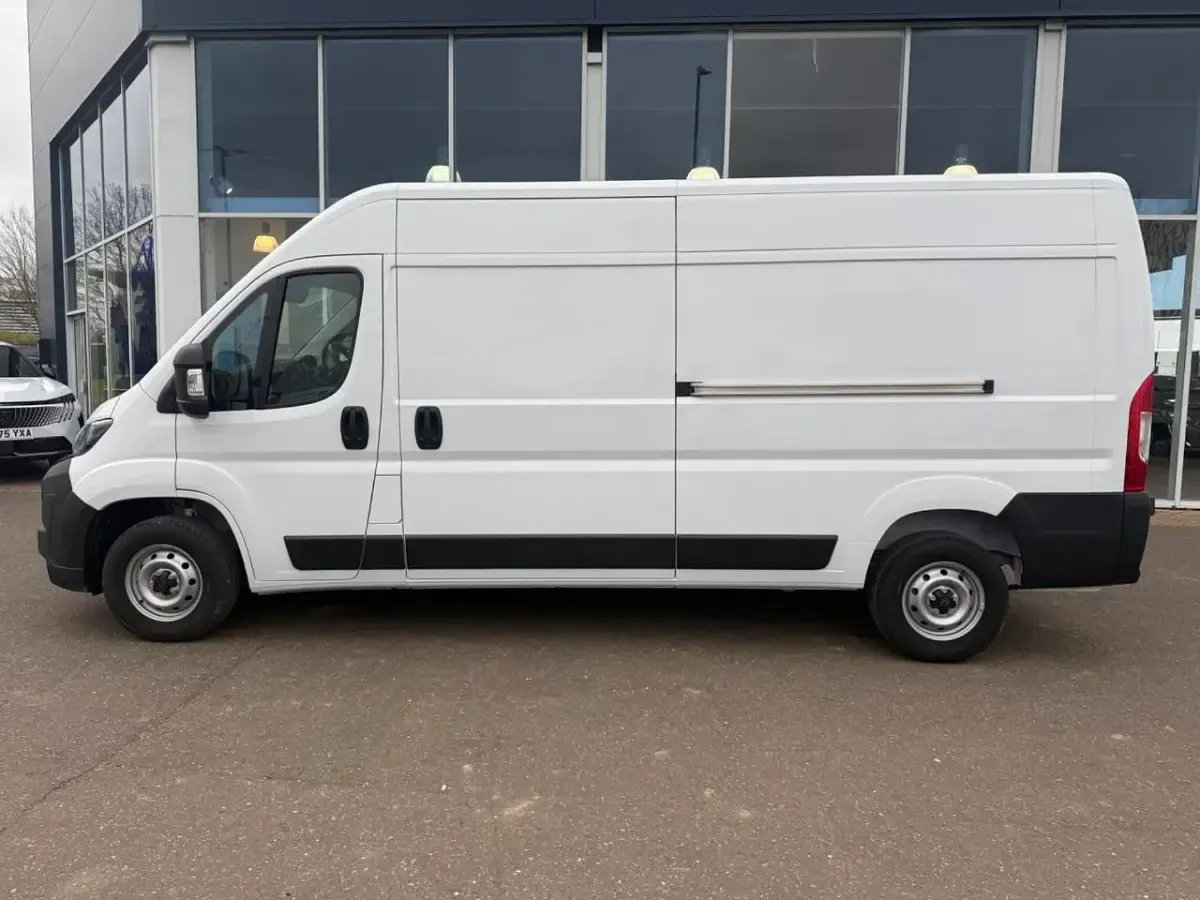 New Peugeot Boxer S 138 HP (101 kW) 2026 White Van