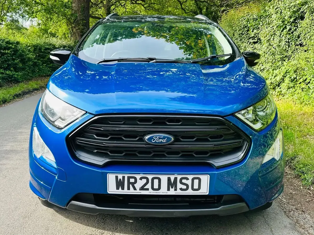 Used Ford Ecosport ST-Line 125 HP (91 kW) 2020 Blue SUV