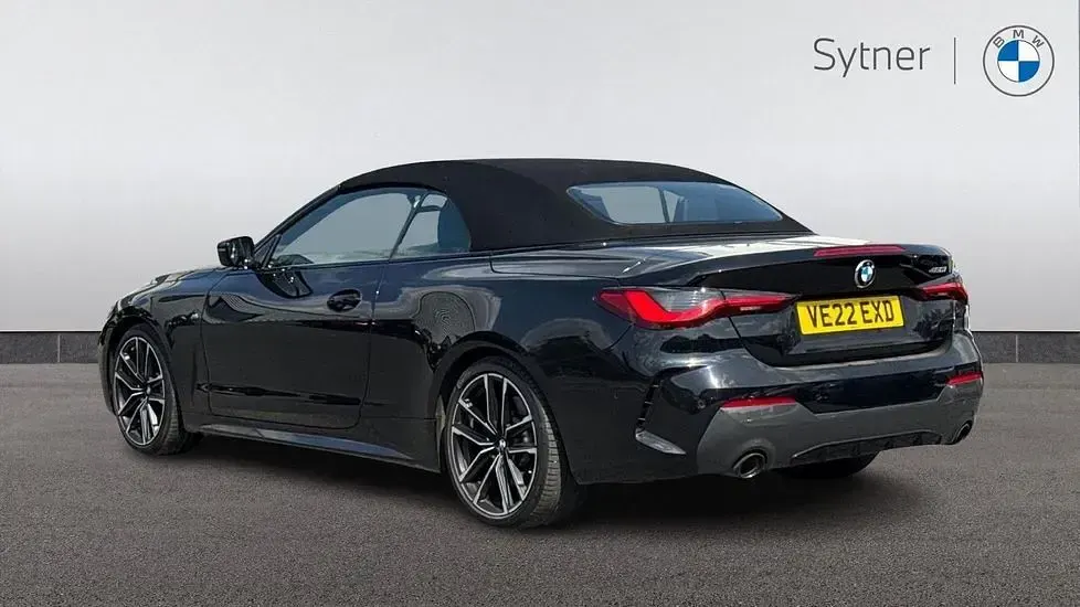 Used BMW 420 M Sport 192 HP (141 kW) 2022 Black Cabriolet