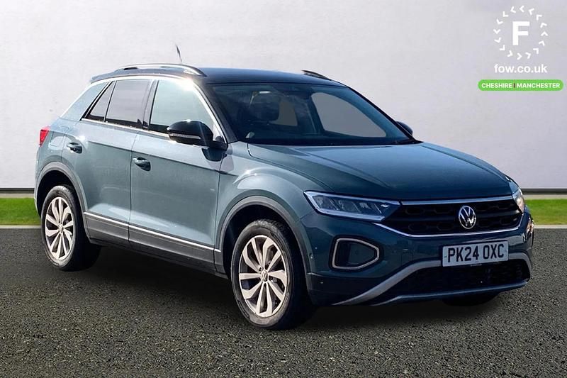 Used VW T-Roc Match 150 HP (110 kW) 2024 Blue SUV