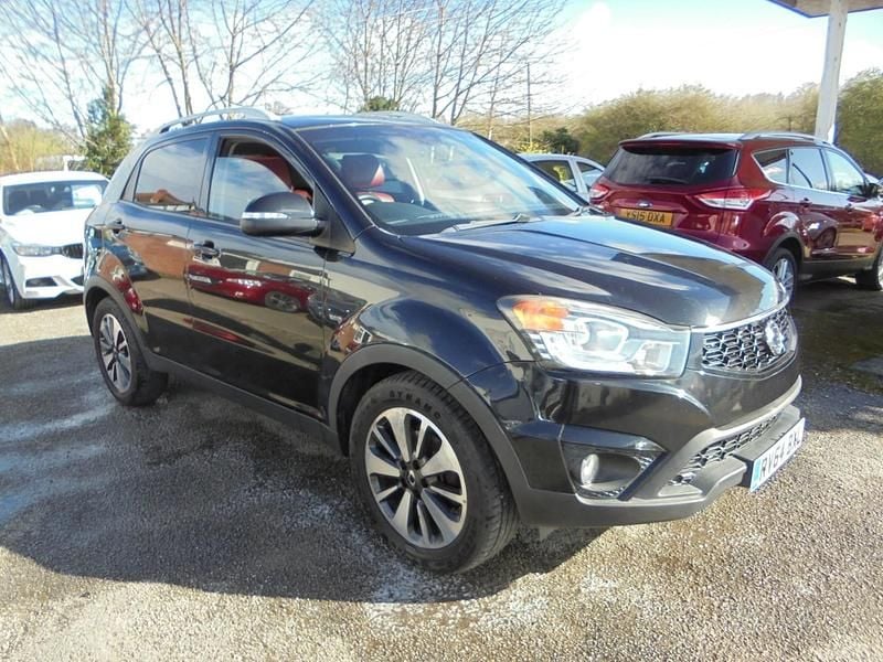 Used Ssangyong (KGM) Korando 2014 Black SUV