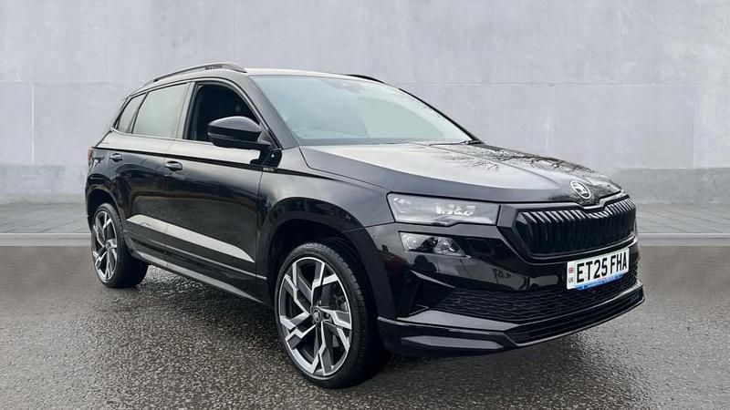 Used Skoda Karoq SportLine 150 HP (110 kW) 2025 Black SUV