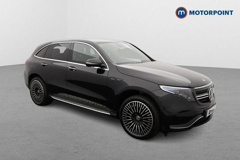 Black Used 2020 Mercedes EQC400 AMG Line Premium Plus SUV | £25,349 (Fair price) - Image 1/4