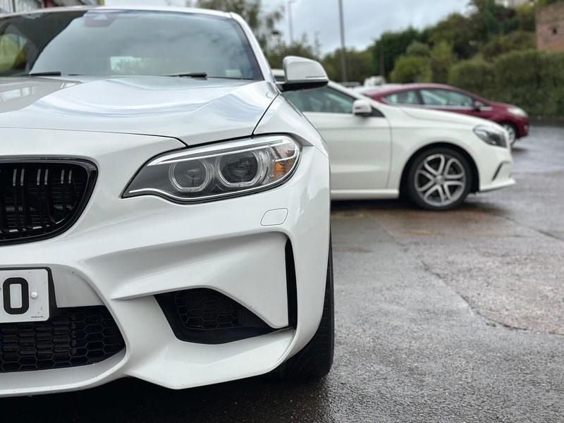 Used BMW M2 Impressive 370 HP (272 kW) 2017 White Coupe
