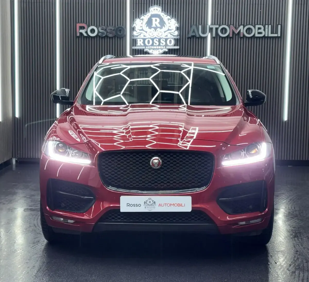 Used Jaguar F-Pace Portfolio 2017 Red SUV