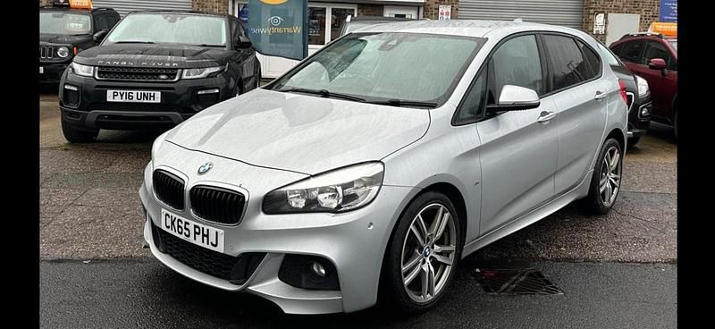Used BMW 218 M Sport 134 HP (98 kW) 2015 Silver MPV