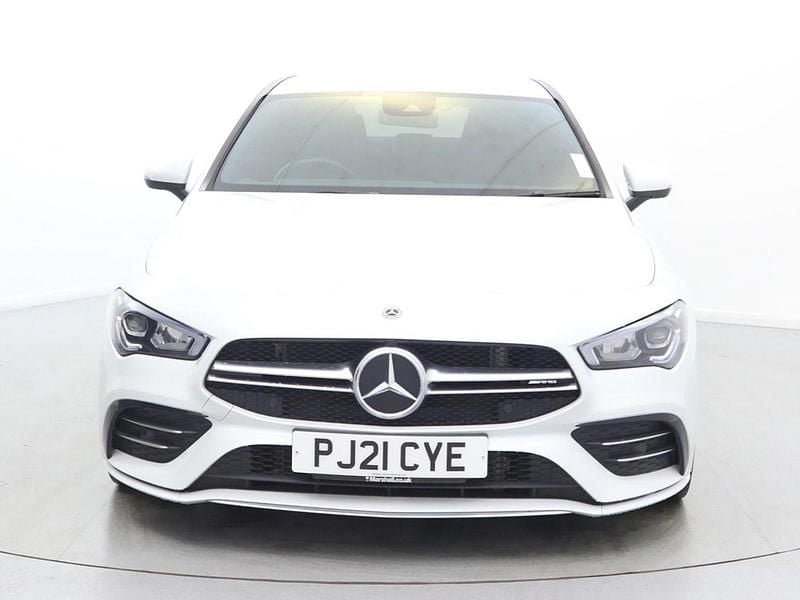 Used Mercedes CLA35 AMG 306 HP (225 kW) 2021 White Coupe