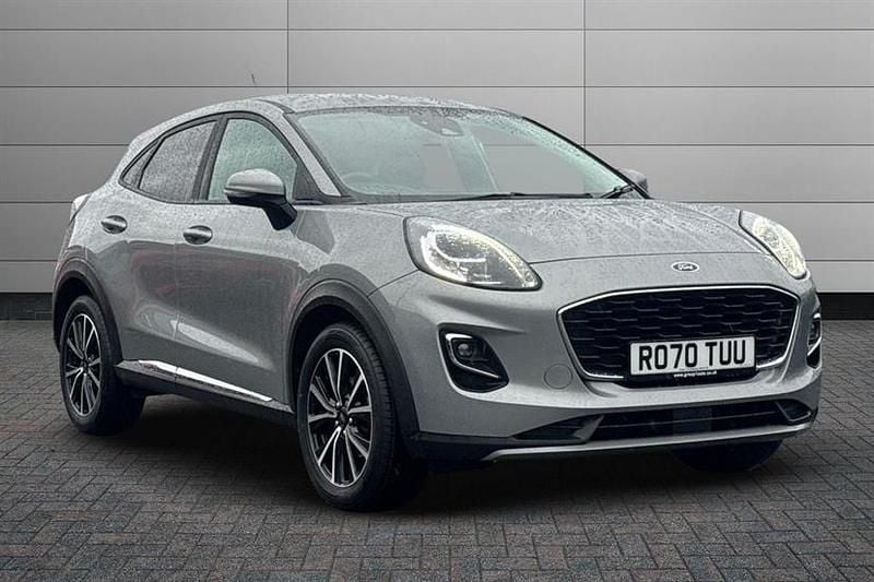 Silver Used 2020 Ford Puma Gen-E Titanium Hatchback | £12,950 (Good price) - Image 1/2