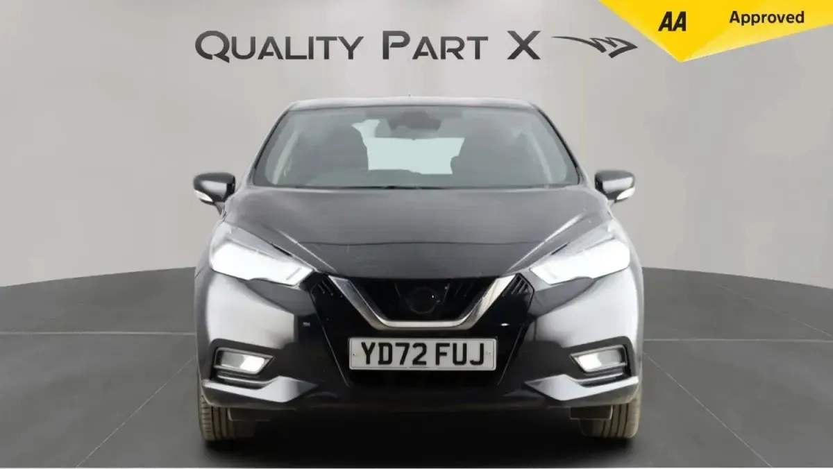 Begagnad Nissan Micra Acenta 92 HK (67 kW) 2022 Svart Halvkombi