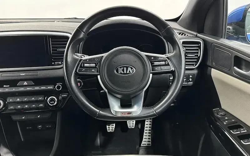 Used Kia Sportage GT-Line 177 HP (130 kW) 2020 Blue SUV