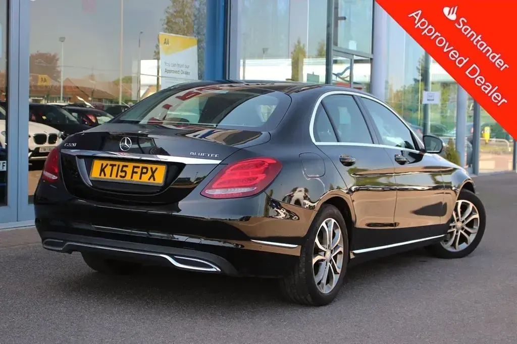 Used Mercedes C220 170 HP (125 kW) 2015 Black Sedan