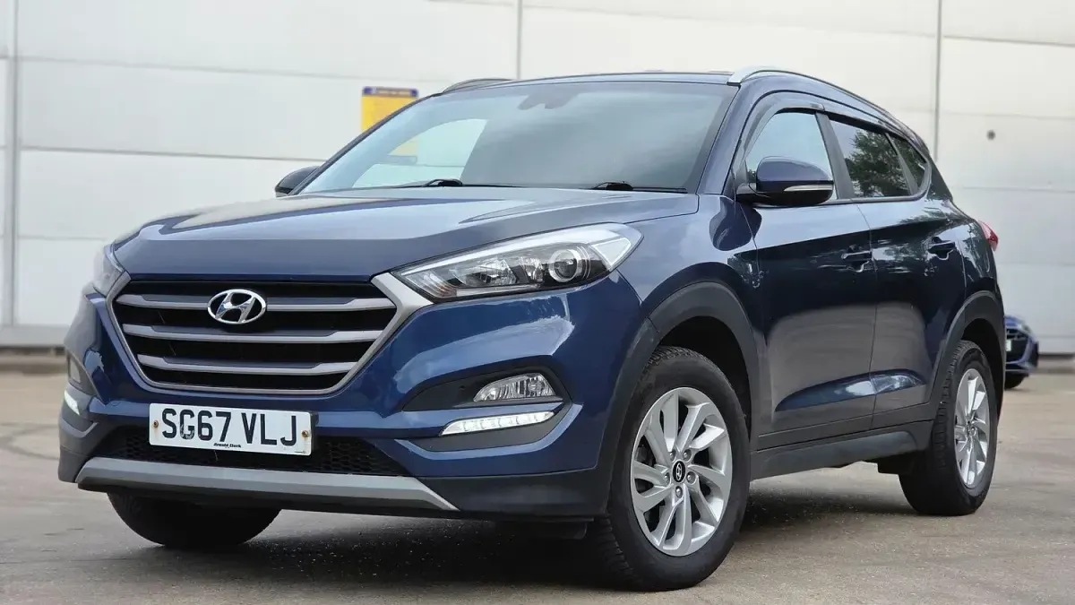 Used Hyundai Tucson SE 116 HP (85 kW) 2017 Blue SUV