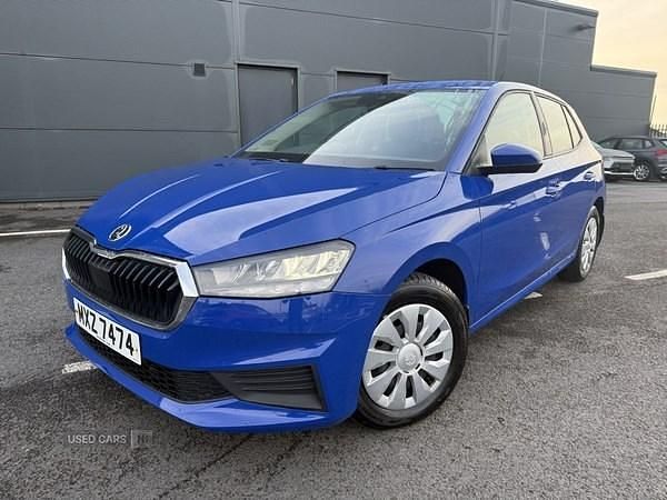 Used Skoda Fabia 66 HP (48 kW) 2022 Blue Hatchback