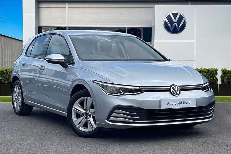Silver Used 2021 VW Golf VIII Life Hatchback | £17,399 (Super price) - Image 1/4