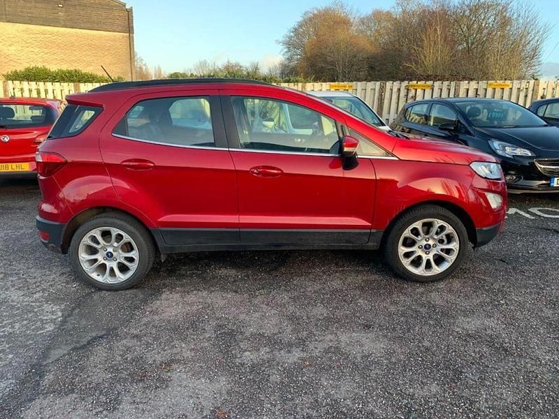 Used Ford Ecosport Titanium 123 HP (90 kW) 2021 Red SUV