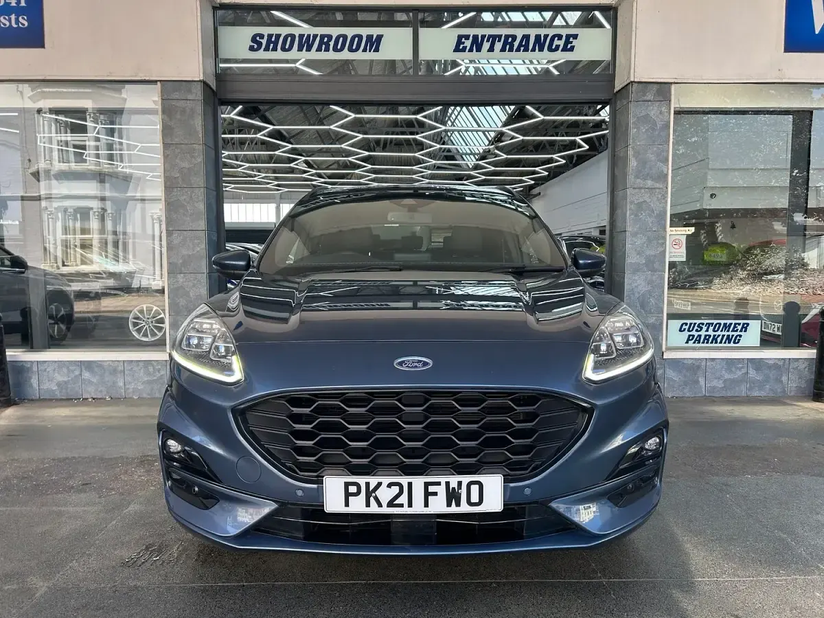 Used Ford Kuga ST-Line X 225 HP (165 kW) 2021 Blue SUV