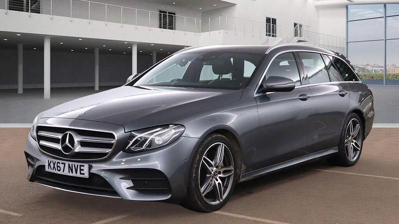 Grey Used 2017 Mercedes E220 AMG line Estate | £12,823 (Good price) - Image 1/4
