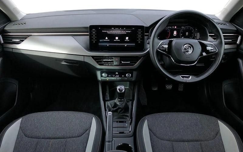 Used Skoda Scala SE L 110 HP (80 kW) 2022 White Hatchback