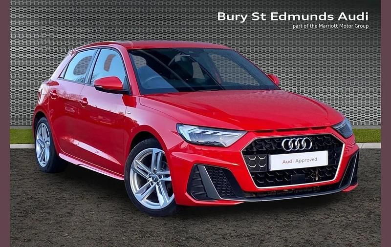 Red Used 2020 Audi A1 S-Line Hatchback | £14,318 (Fair price) - Image 1/4