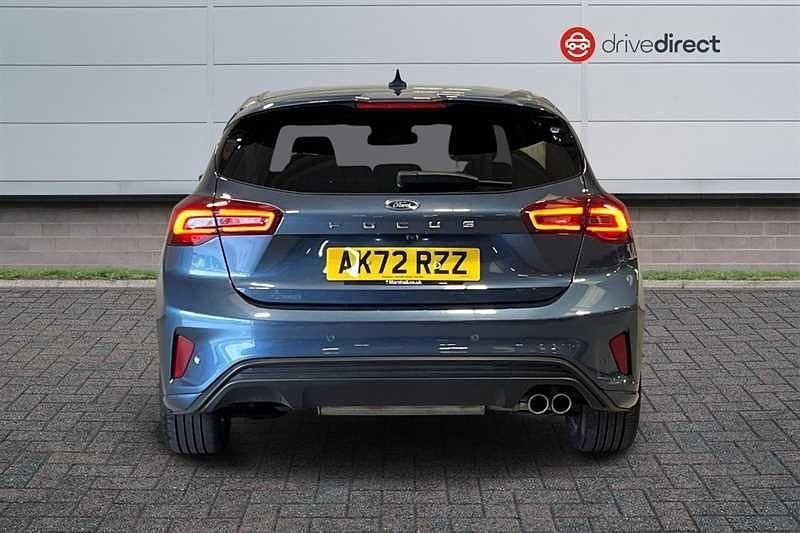 Used Ford Focus ST-Line 125 HP (91 kW) 2022 Blue Hatchback