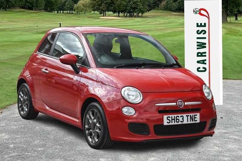 Red Used 2013 Fiat 500 S Hatchback | £4,650 (Fair price) - Image 1/4