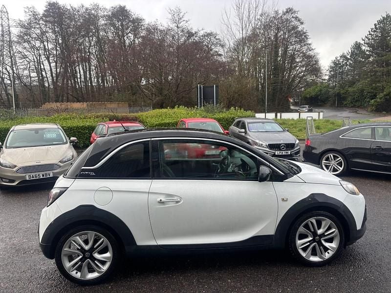 Used Vauxhall Adam Rocks 2015 White Hatchback