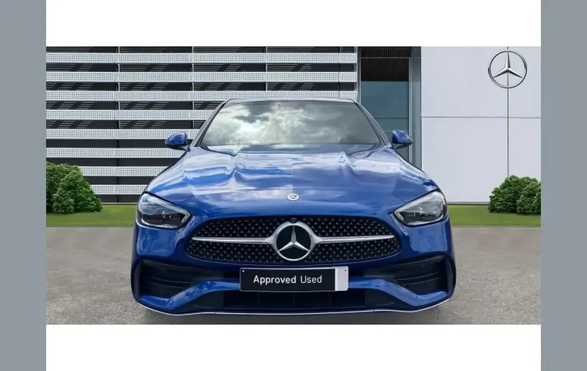 Used Mercedes C300 AMG Line Premium Plus 254 HP (186 kW) 2024 Blue Sedan
