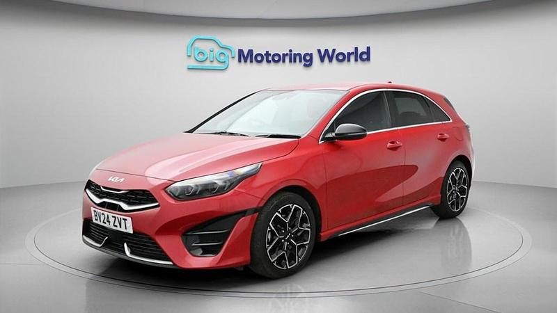 Used Kia Ceed GT-Line 158 HP (116 kW) 2024 Red Hatchback