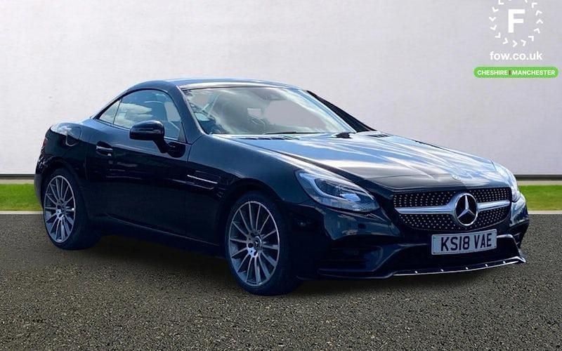 Usado Mercedes SLC300 AMG line 245 CV (180 kW) 2018 Descapotable