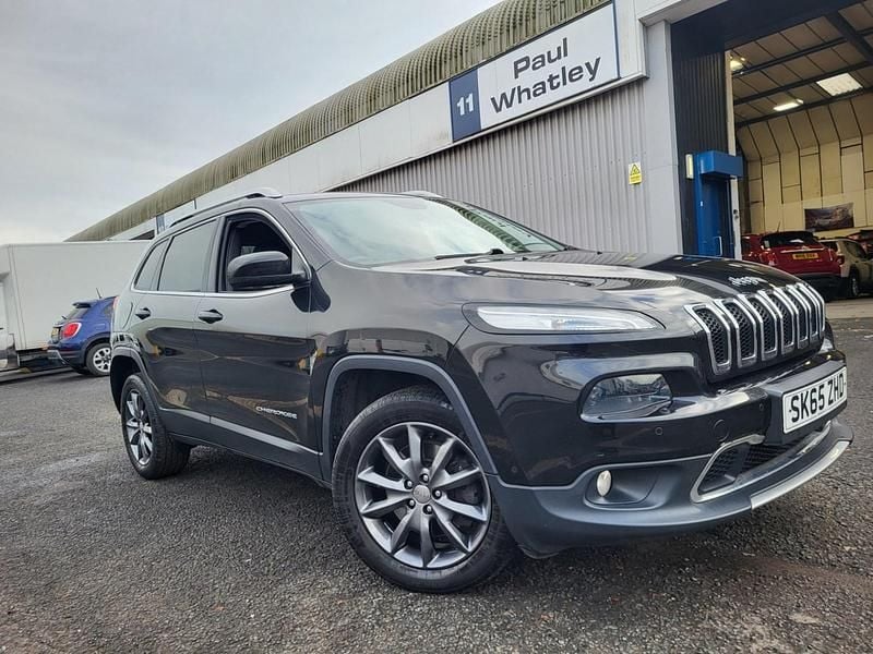 Black Used 2015 Jeep Cherokee Limited SUV | £8,495 (Fair price) - Image 1/4