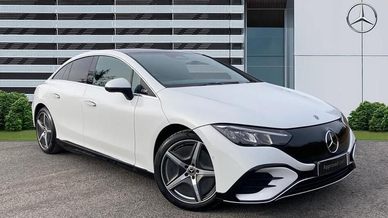 Used Mercedes EQE300 AMG Line Premium 180 kW (245 HP) 2023 White Sedan