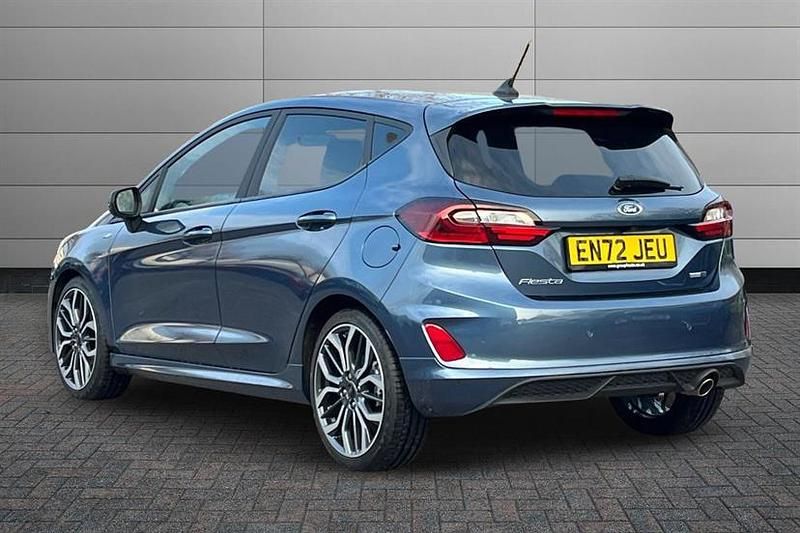 Used Ford Fiesta ST-Line X 100 HP (73 kW) 2023 Chrome blue Hatchback
