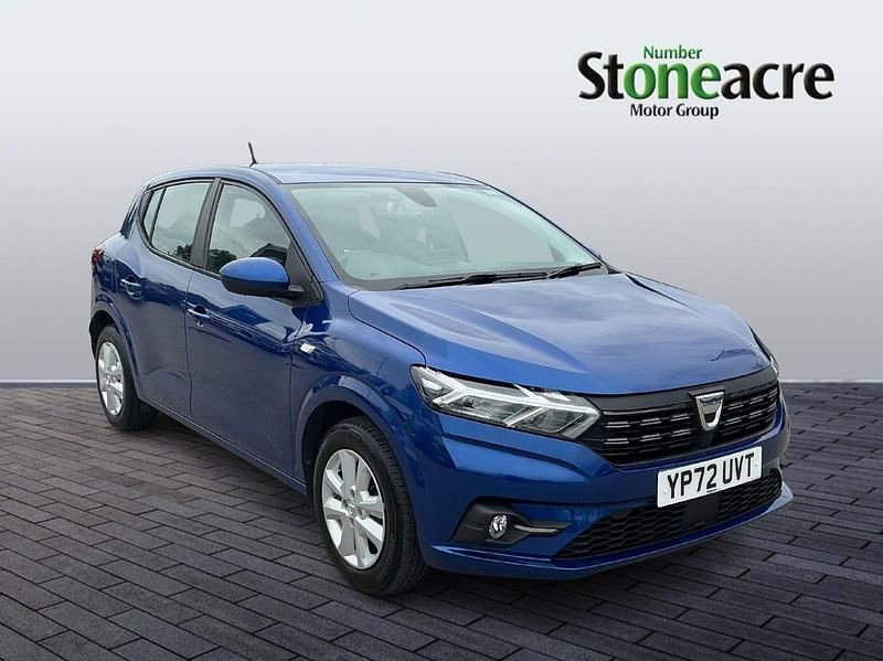 Blue Used 2022 Dacia Sandero Comfort Hatchback | £10,999 (Fair price) - Image 1/4