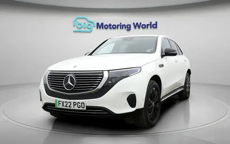 Used Mercedes EQC400 300 kW (408 HP) 2022 White SUV