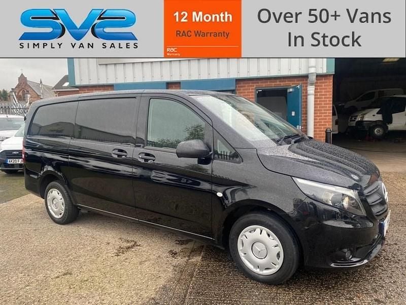 Black Used 2021 Mercedes Vito Progressive MPV | £17,495 (Fair price) - Image 1/4
