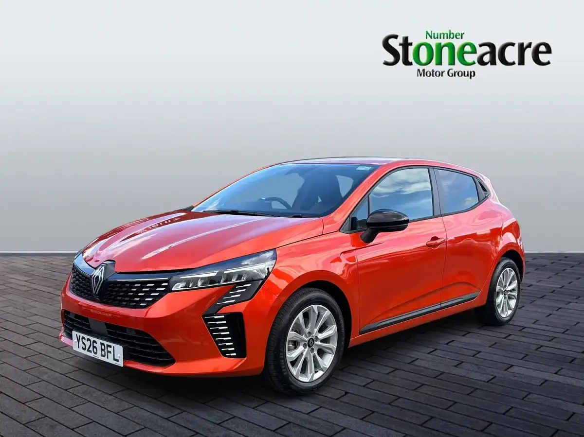New Renault Clio 90 HP (66 kW) 2026 Orange Hatchback