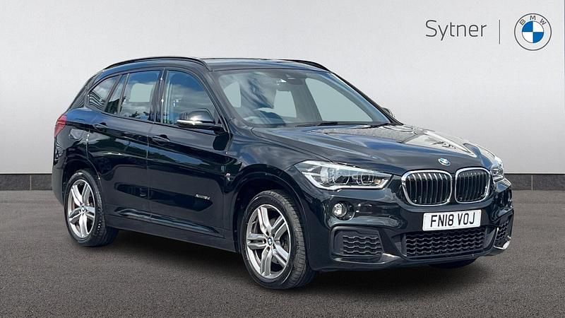 Black Used 2018 BMW X1 M Sport SUV | £12,000 (Good price) - Image 1/4
