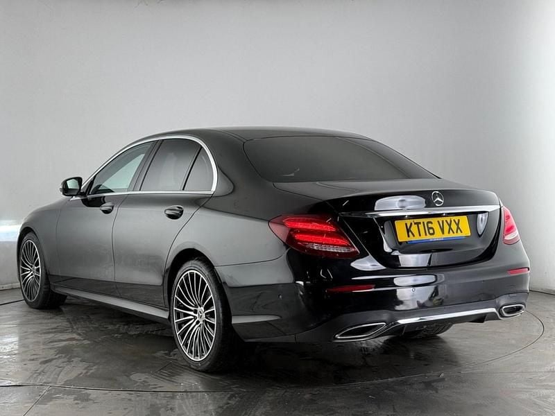 Used Mercedes E220 AMG line 2016 Black Sedan