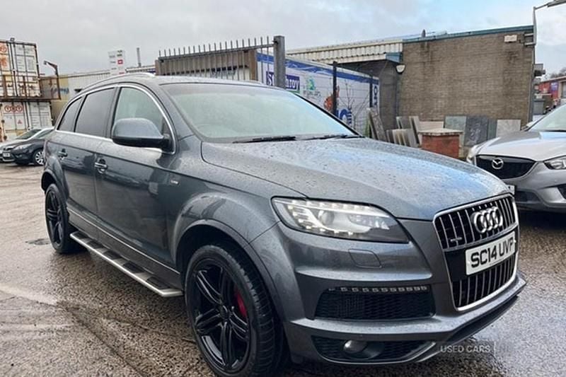 Used Audi Q7 S-line plus 245 HP (180 kW) 2014 Grey SUV