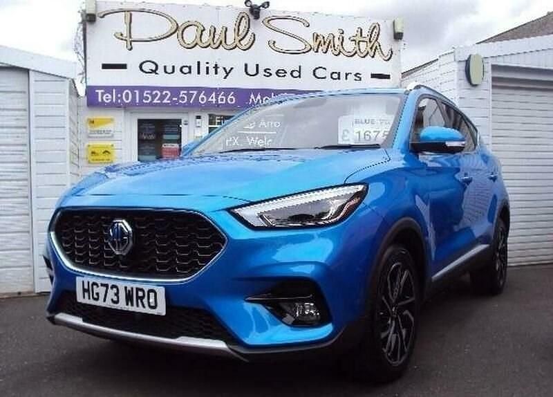 Used MG ZS Exclusive 111 HP (81 kW) 2023 Blue Hatchback