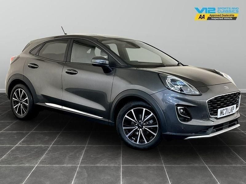 Grey Used 2021 Ford Puma Titanium Hatchback | £14,495 (Super price) - Image 1/2