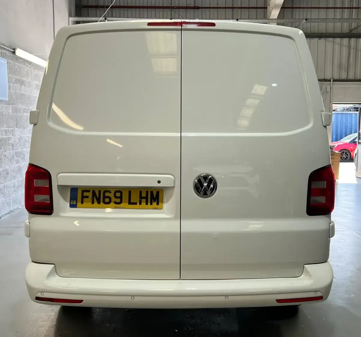 Begagnad VW Transporter Trendline 2019 Blå Van