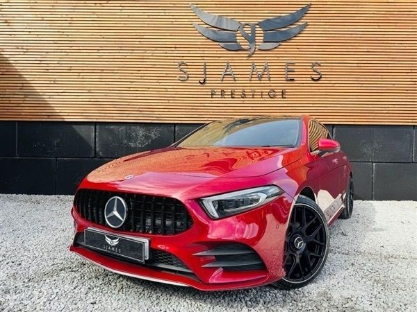 Red Used 2022 Mercedes A250 AMG line Hatchback | £23,388 (Expensive) - Image 1/4