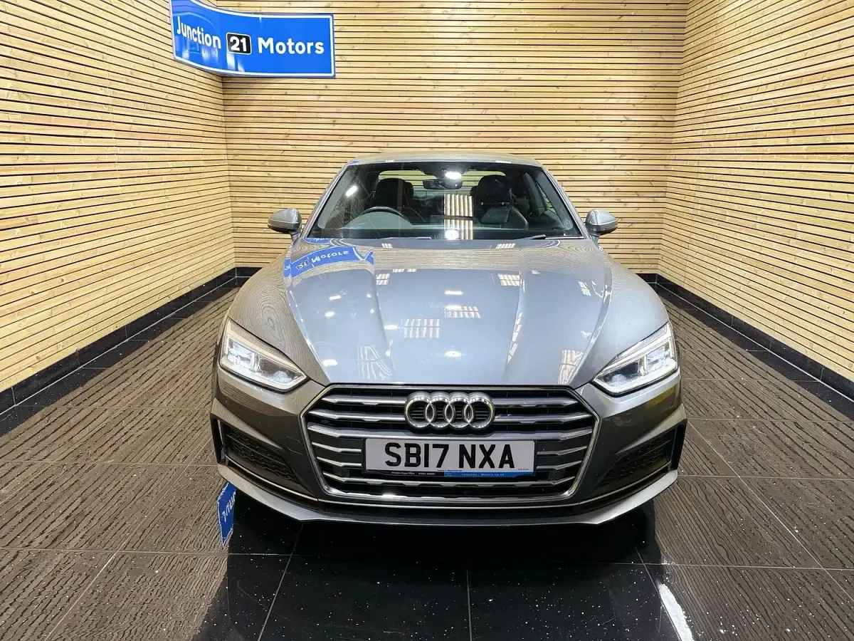 Used Audi A5 S-Line 190 HP (139 kW) 2017 Grey Coupe